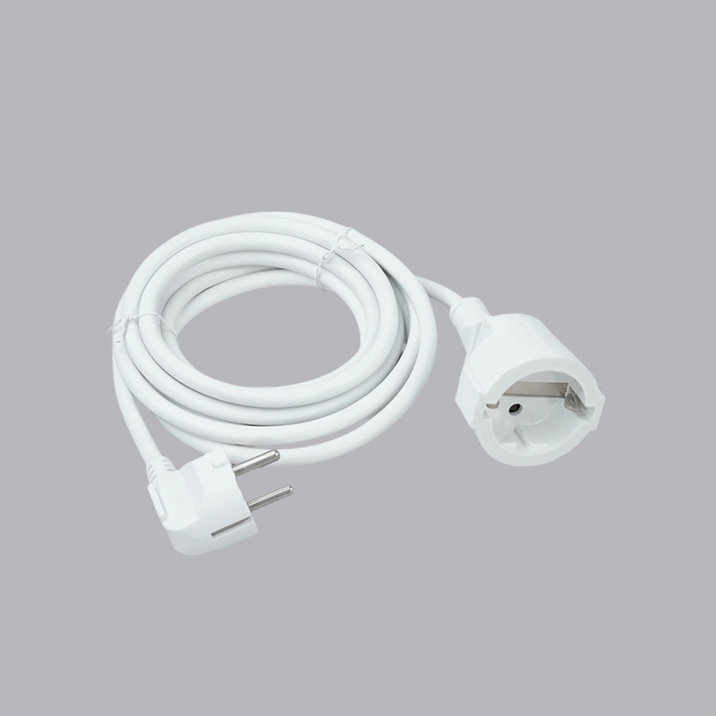 G2-5C German type right-angle plug extension cord