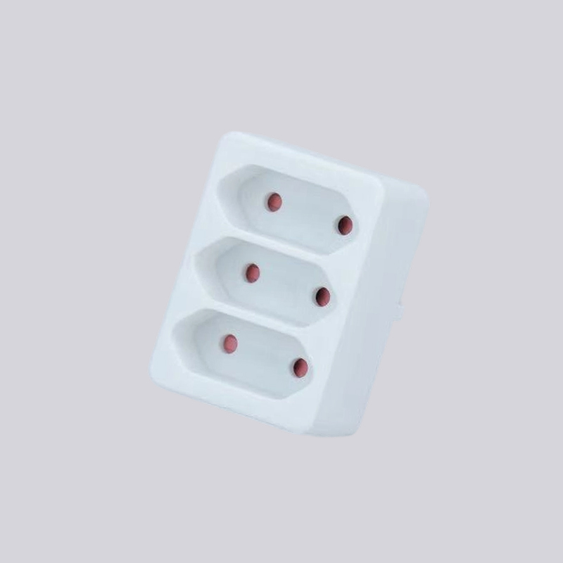 G01/3 tatlong flat plgus adapter